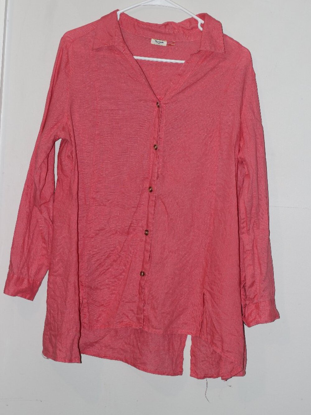 Symple NYC 100% linen button up